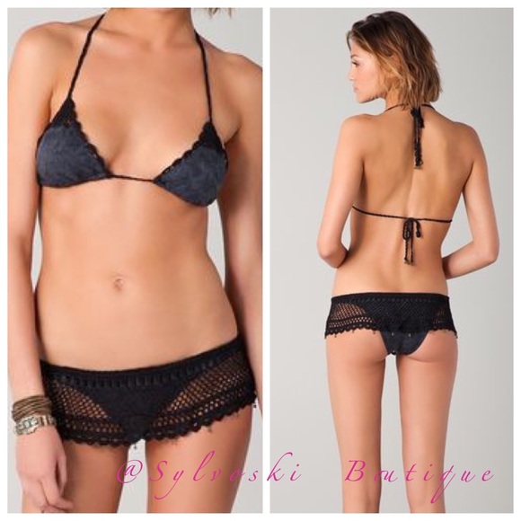 Tigerlily Other - 🔔 Tigerlily Havana Crocheted 2 Piece Bikini NWT